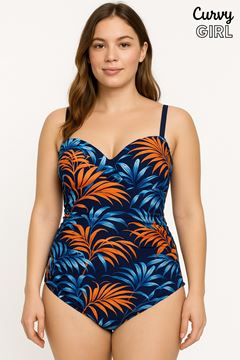 Picture of PLUS SIZE TUMMY CONTROL SWIM SUIT